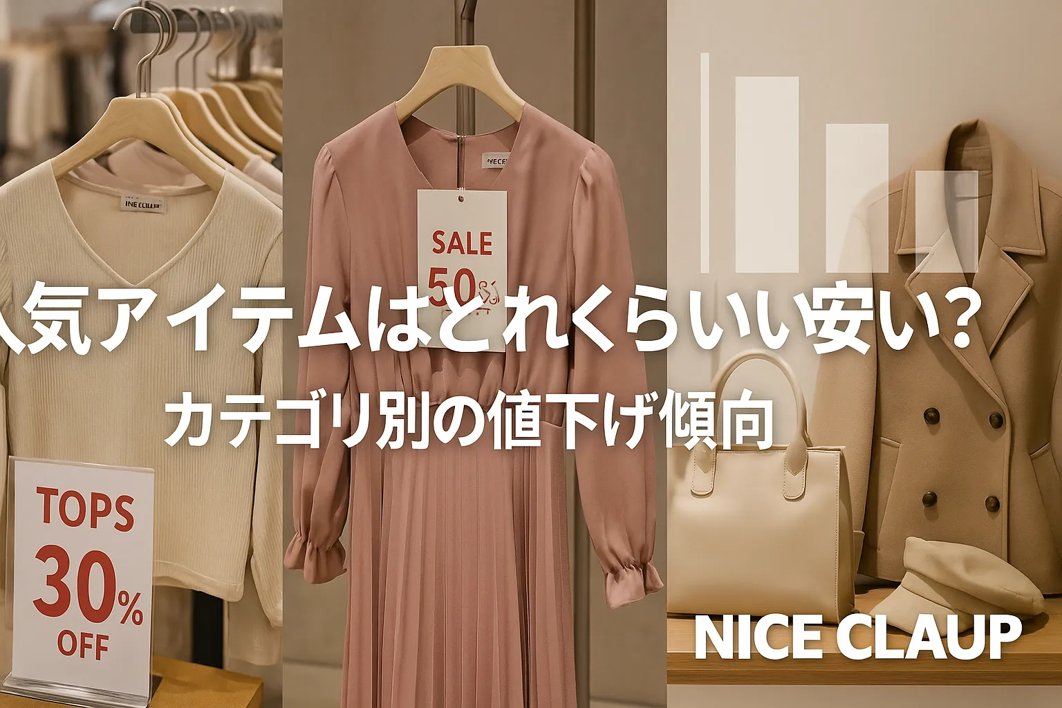 5. 人気アイテムはどれくらい安い？カテゴリ別の値下げ傾向.webp