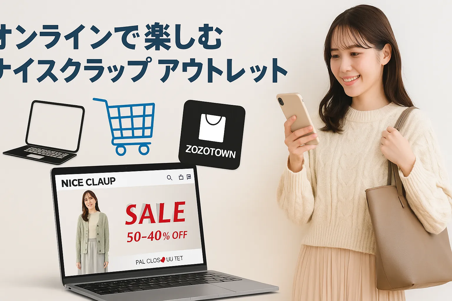 4. オンラインで楽しむナイスクラップ アウトレット.webp