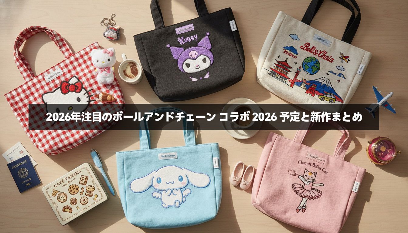 2026年注目のボールアンドチェーン コラボ 2026予定と新作まとめ