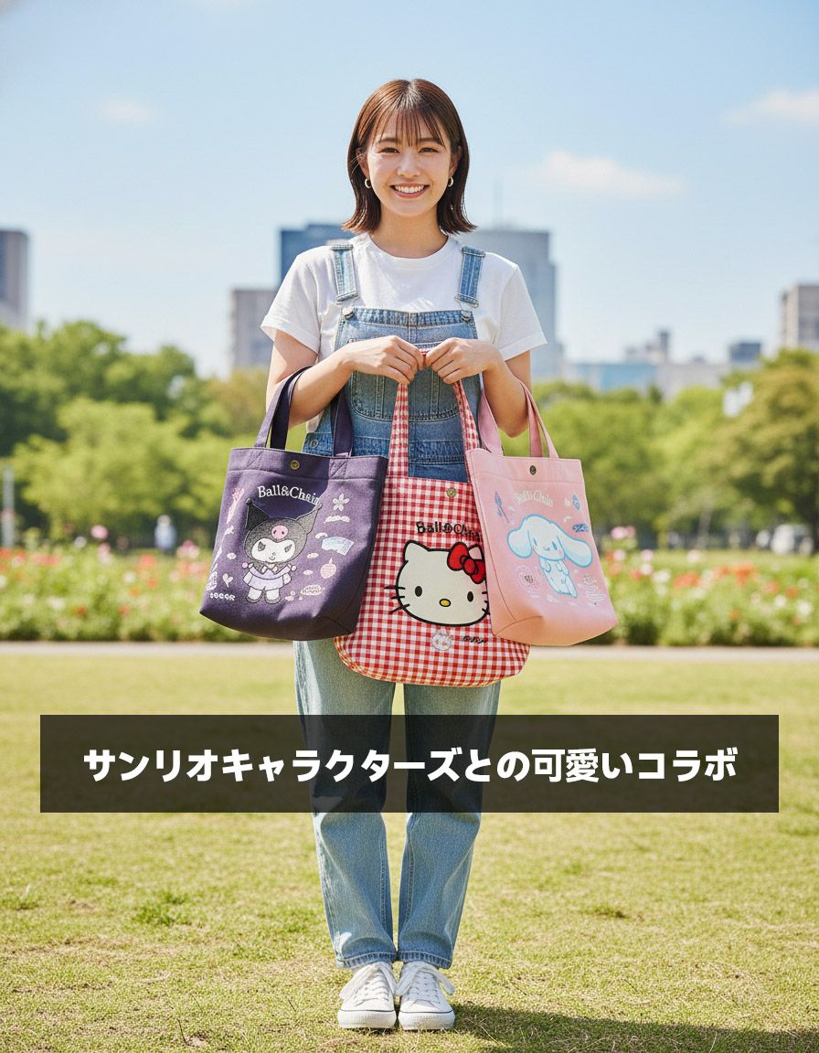 サンリオキャラクターズとの可愛いコラボ