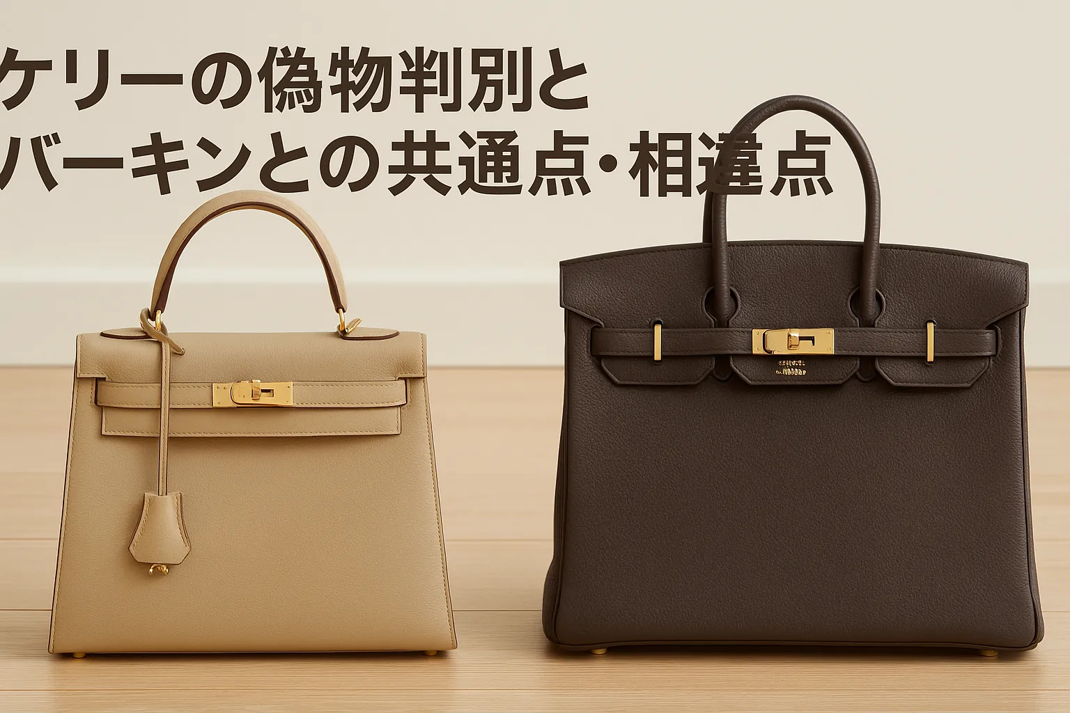 5. ケリーの偽物判別とバーキンとの共通点・相違点.webp
