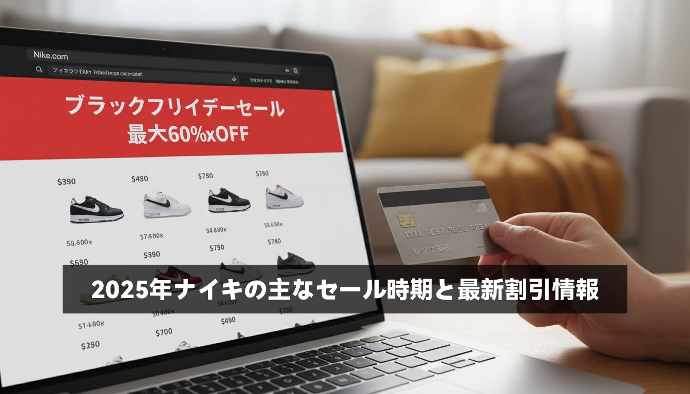 2025年ナイキの主なセール時期と最新割引情報