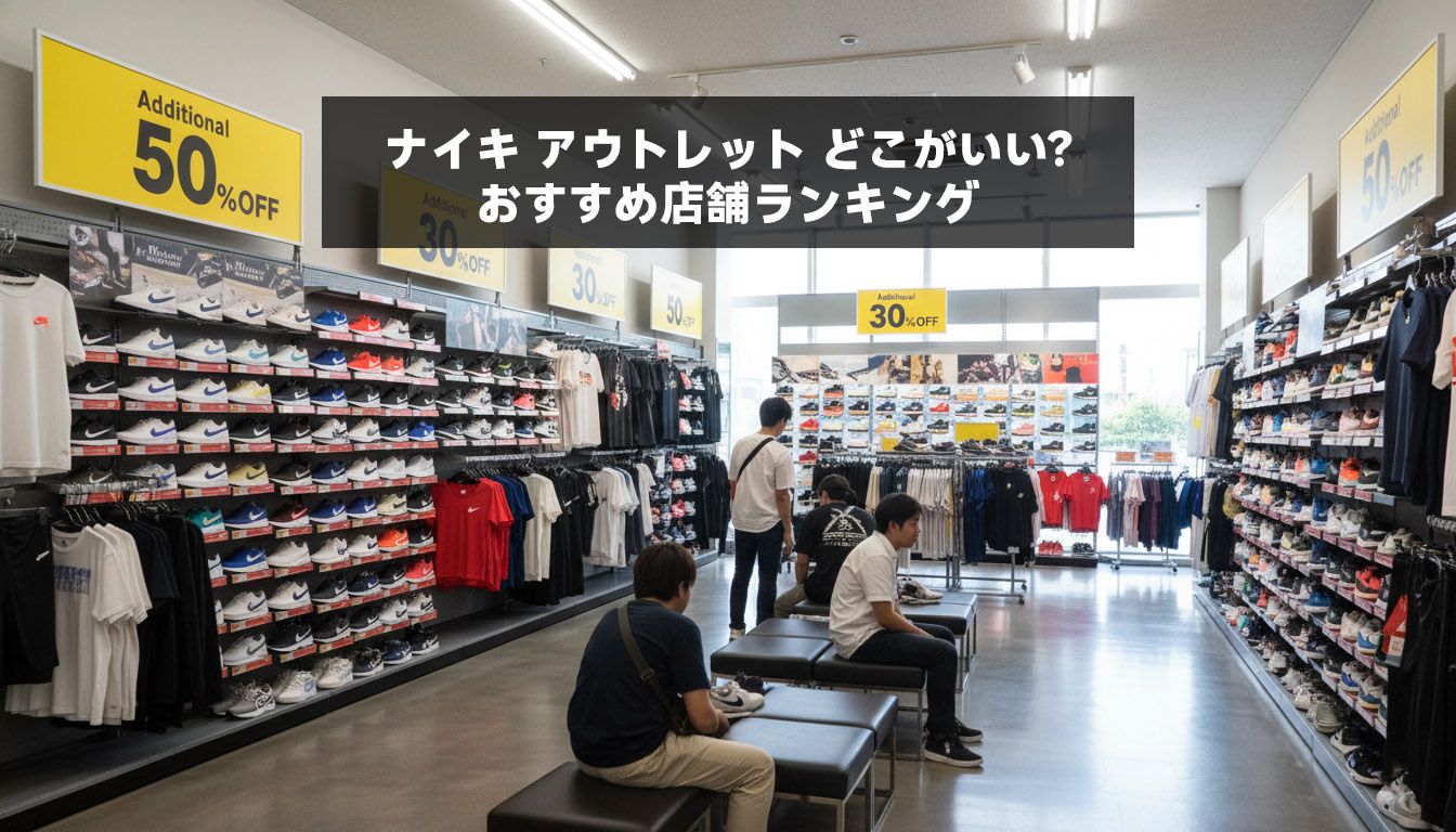 ナイキ アウトレット どこがいい? おすすめ店舗ランキング
