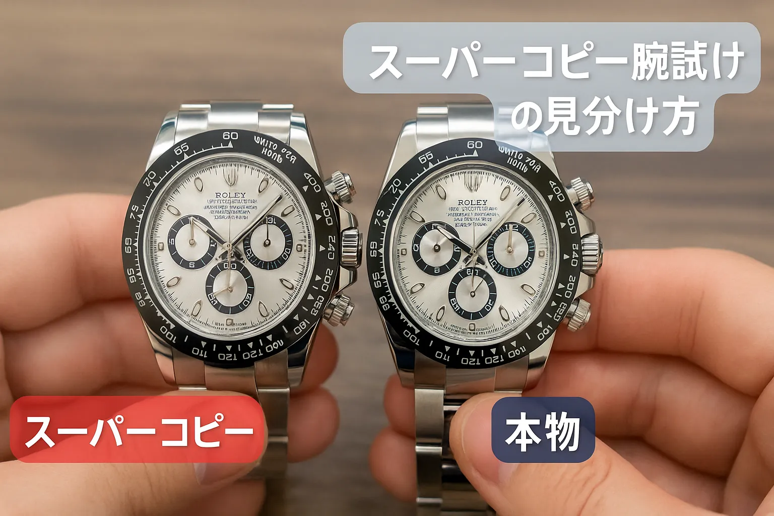 4. スーパーコピー腕時計の見分け方｜本物との違いを確かめる重要ポイント.webp
