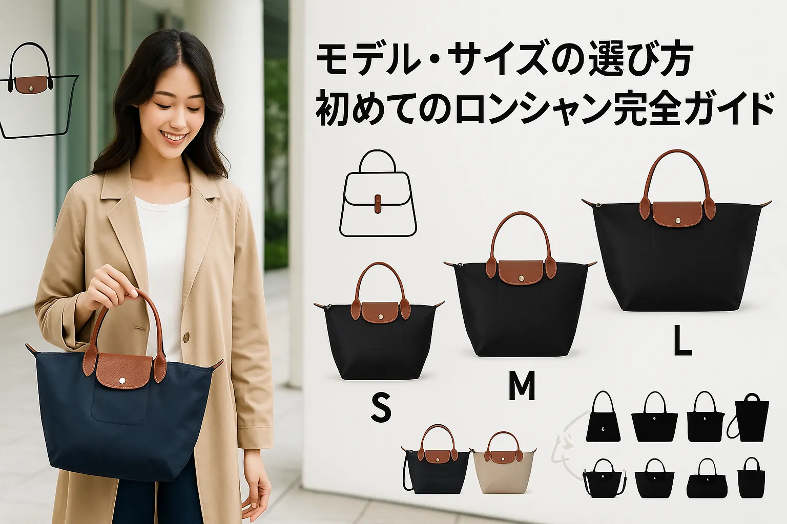 6. モデル・サイズの選び方｜初めてのロンシャン完全ガイド.webp