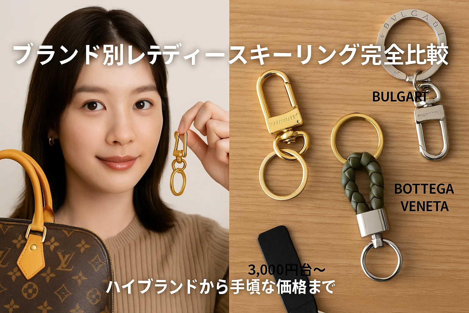 3. ブランド別レディースキーリング完全比較｜ハイブランドから手頃な価格帯まで.webp