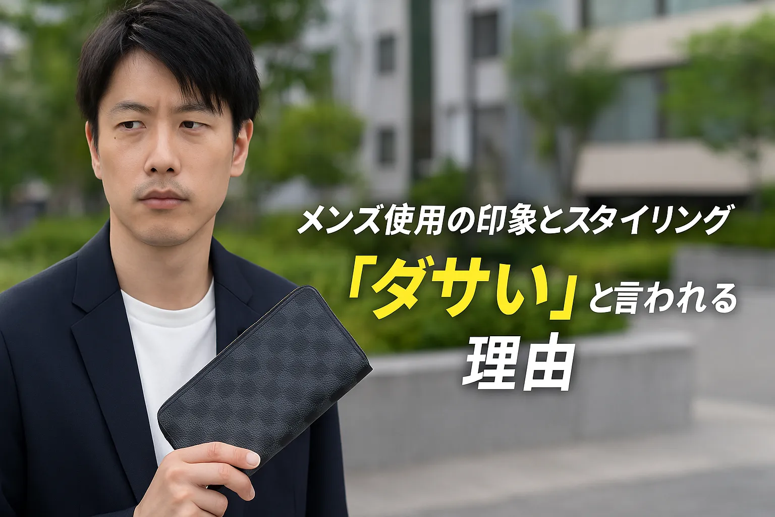 5. メンズ使用の印象とスタイリング｜「ダサい」と言われる理由と回避策.webp