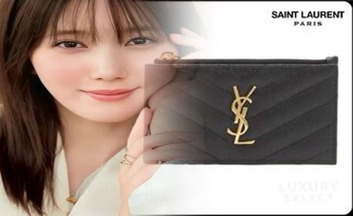 サン ローラン 財布 グリーン