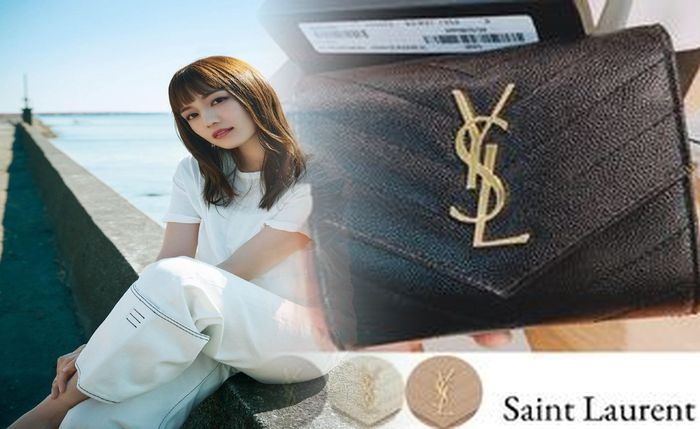 サン ローラン 財布 折りたたみ