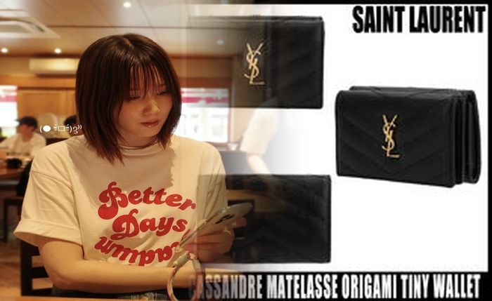 財布 レディース サン ローラン