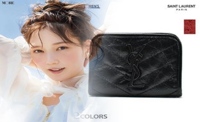 サン ローラン 折りたたみ 財布 メンズ