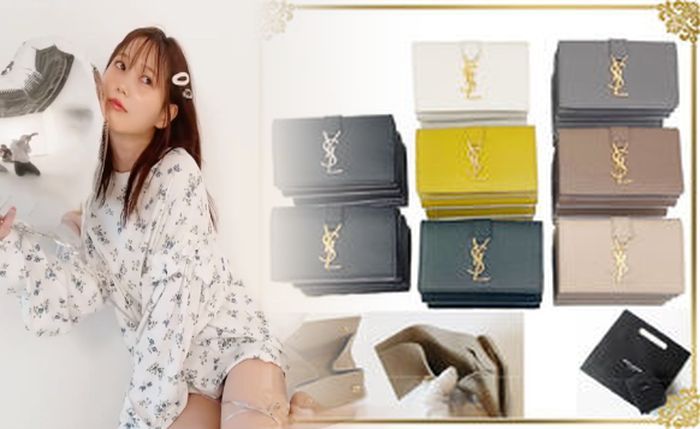 サン ローラン 財布 グリッター