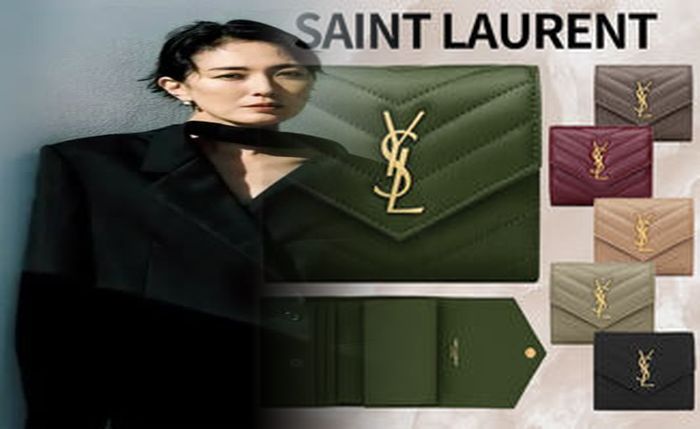 サン ローラン 財布 ミニ ウォレット