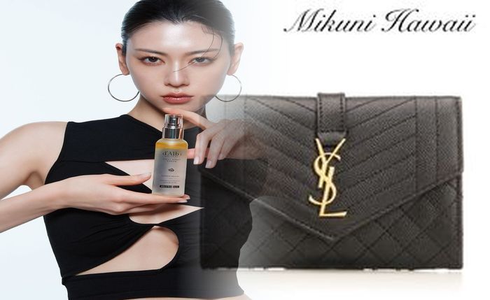 サン ローラン 財布 グリーン