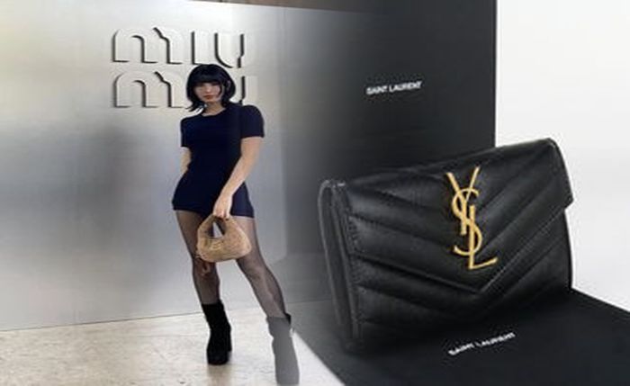 サン ローラン 財布 べたつき