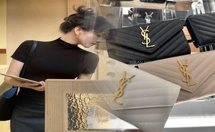 折りたたみ 財布 サン ローラン