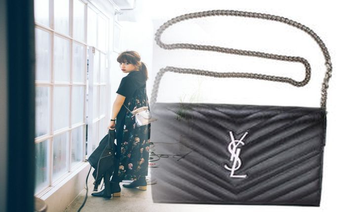 サン ローラン 財布 チェーン