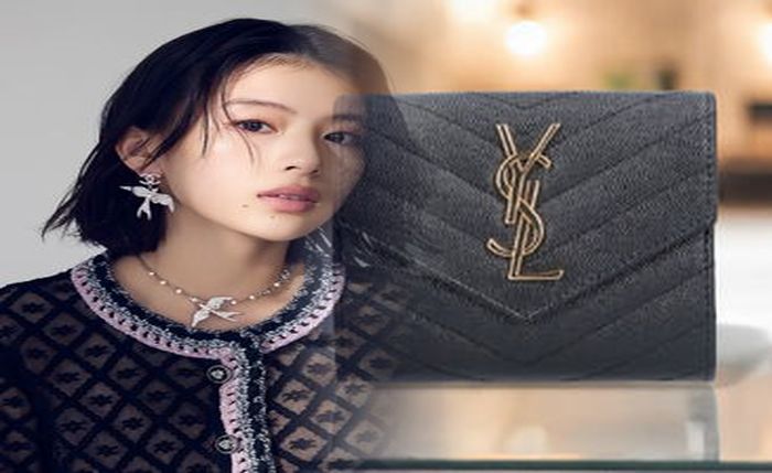 サン ローラン 財布 折りたたみ