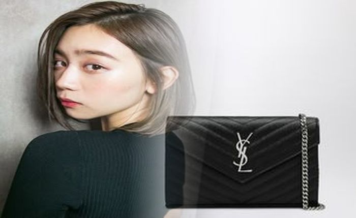 サン ローラン 財布 y ライン