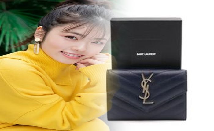 サン ローラン シルバー 財布