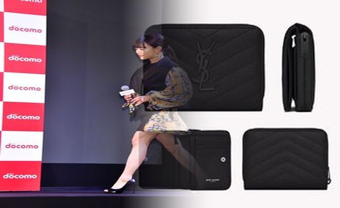 サン ローラン チェーン ウォレット 中古