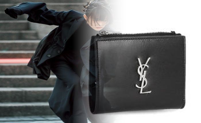 サン ローラン モノグラム 財布