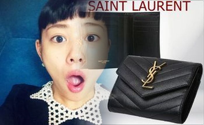 サン ローラン コンパクト 財布