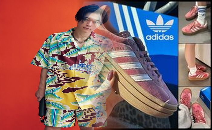 アディダス の ジャージ に ナイキ の スニーカー