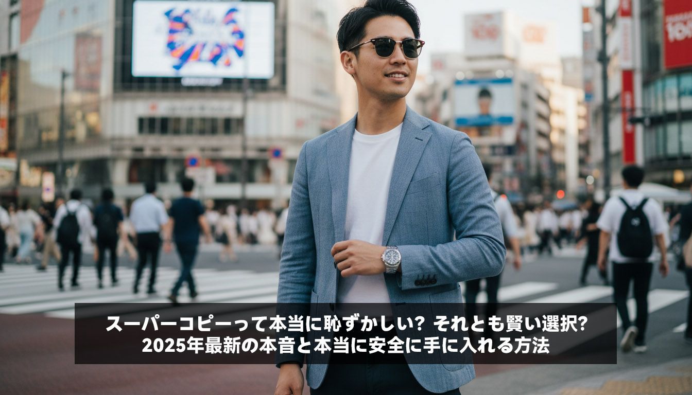スーパーコピーって本当に恥ずかしい？それとも賢い選択？2025年最新の本音と本当に安全に手に入れる方法