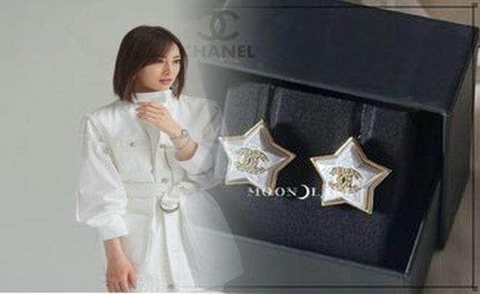 シャネル 風 ピアス ハンドメイド