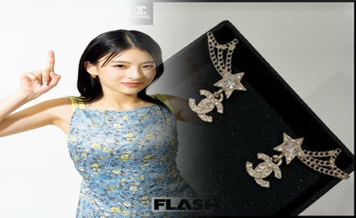 シャネル 風 ピアス ハンドメイド