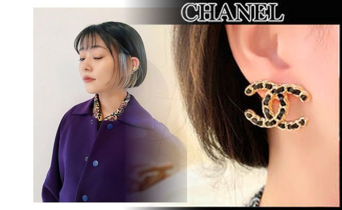 軟骨 ピアス シャネル 風