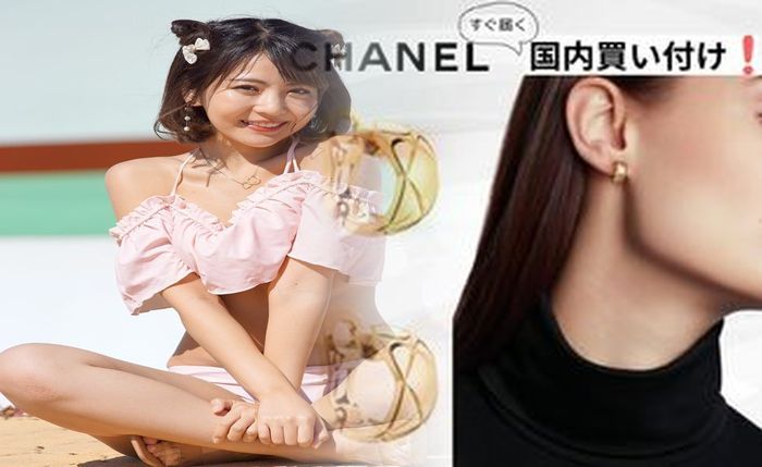 へそ ピアス シャネル 風 通販