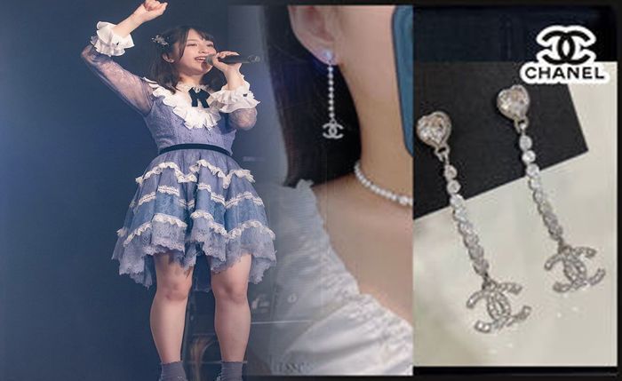 シャネル 風 ピアス ハンドメイド