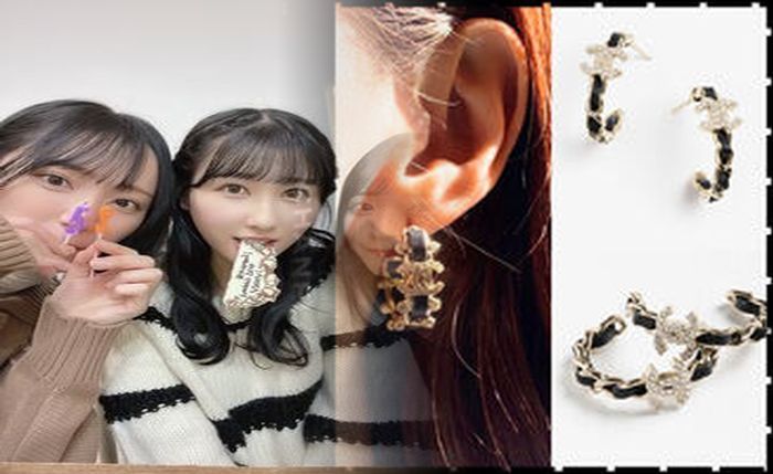 シャネル ピアス 着 画