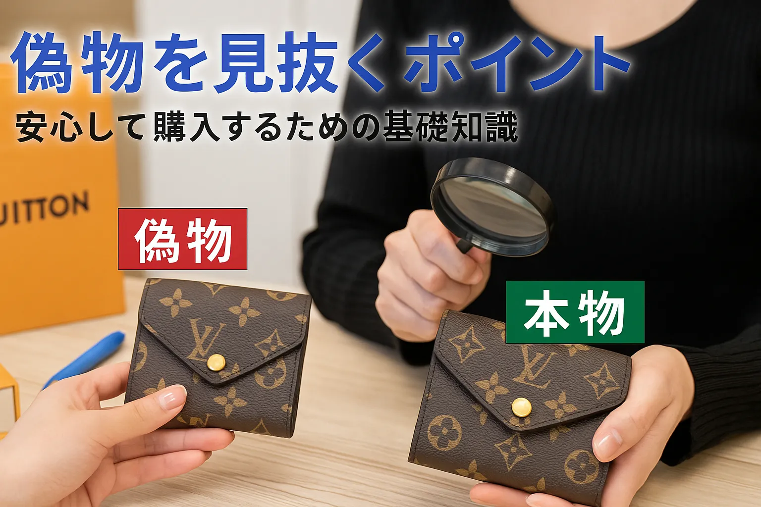 7. 偽物を見抜くポイント｜安心して購入するための基礎知識.webp