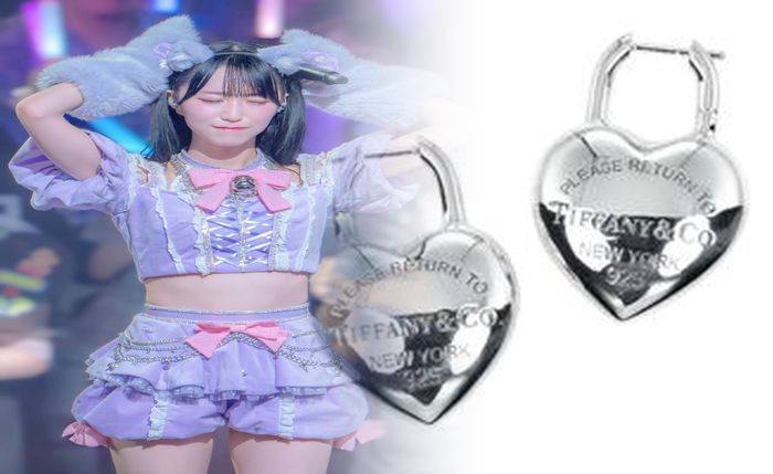 ティファニー ピアス ピンク ゴールド