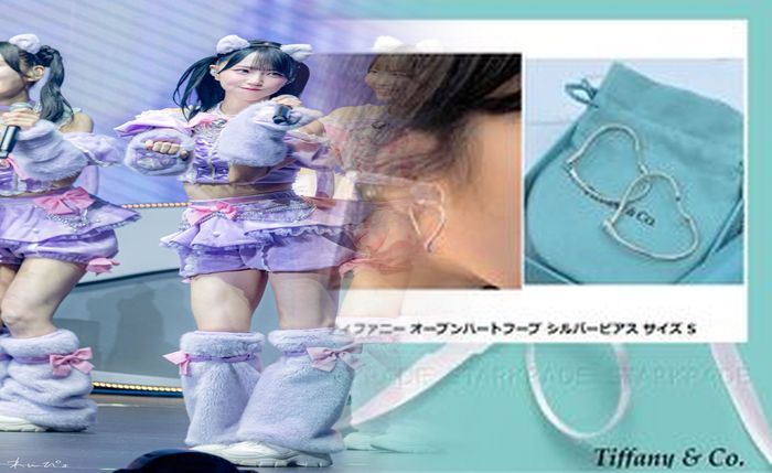 ティファニー ピアス ピンク ゴールド