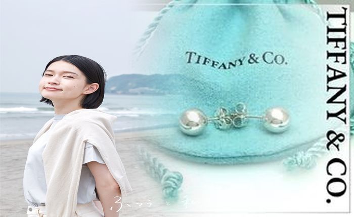 ティファニー 風 ピアス ボール