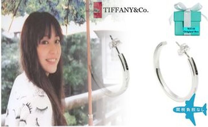 フープ ピアス 18k ティファニー