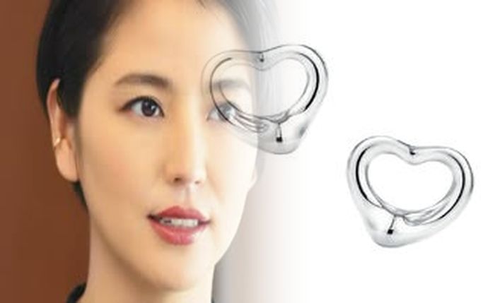 ティファニー ピアス ホワイト ゴールド