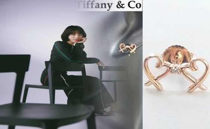 ダイヤモンド フープ ピアス ティファニー