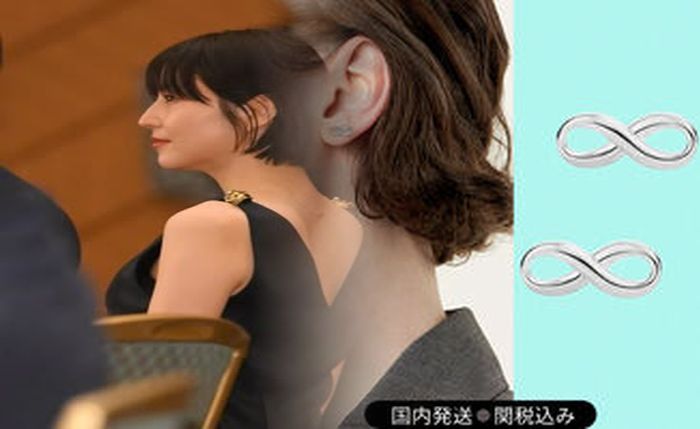 ティファニー インフィニティ ピアス シルバー