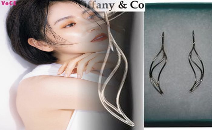 アクア マリン ピアス ティファニー