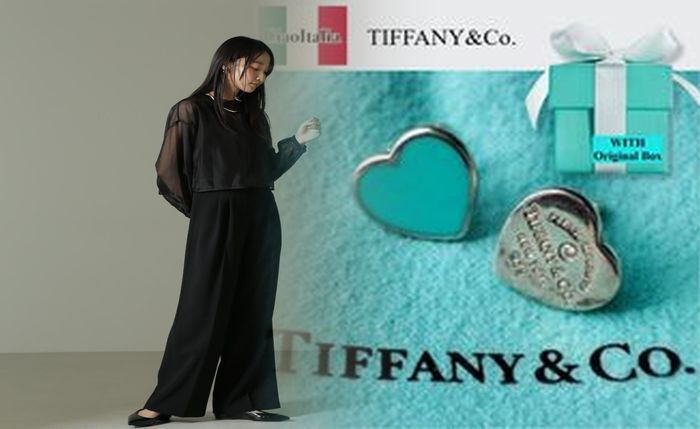 フープ ピアス 18k ティファニー