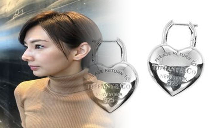 ティファニー クロス ステッチ ピアス