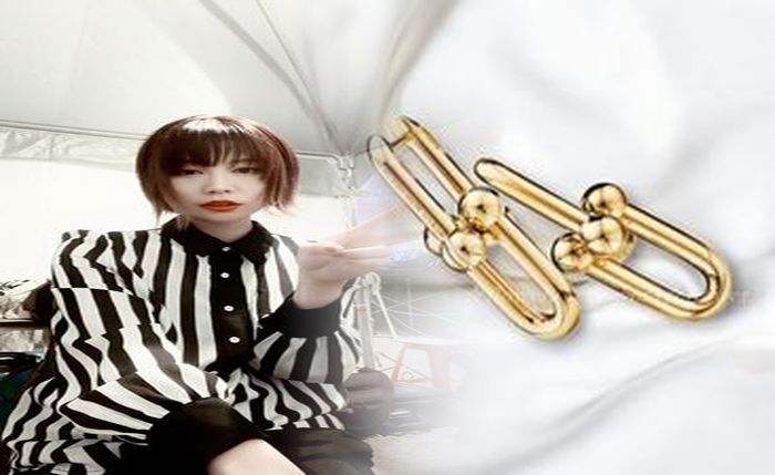 ティファニー インフィニティ ピアス シルバー