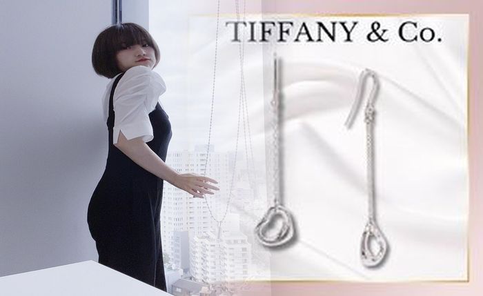 ティファニー 風 スマイル ピアス