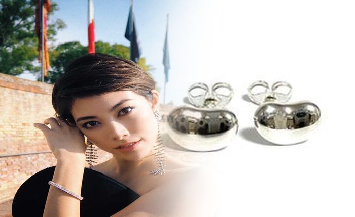 ティファニー ハード ウェア ピアス 中古