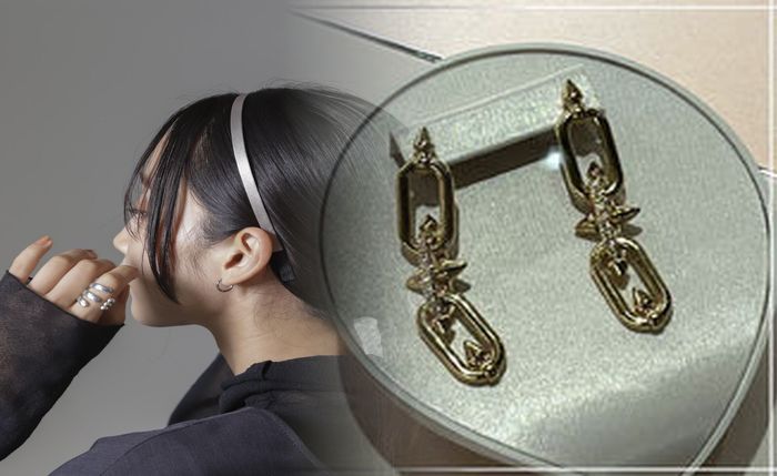 ティファニー インフィニティ ピアス シルバー